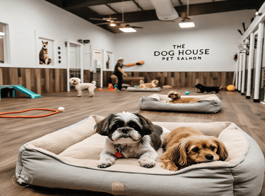 What to Expect from The Dog House Pet Salon’s Long Term Dog Daycare Service in Memorial Park