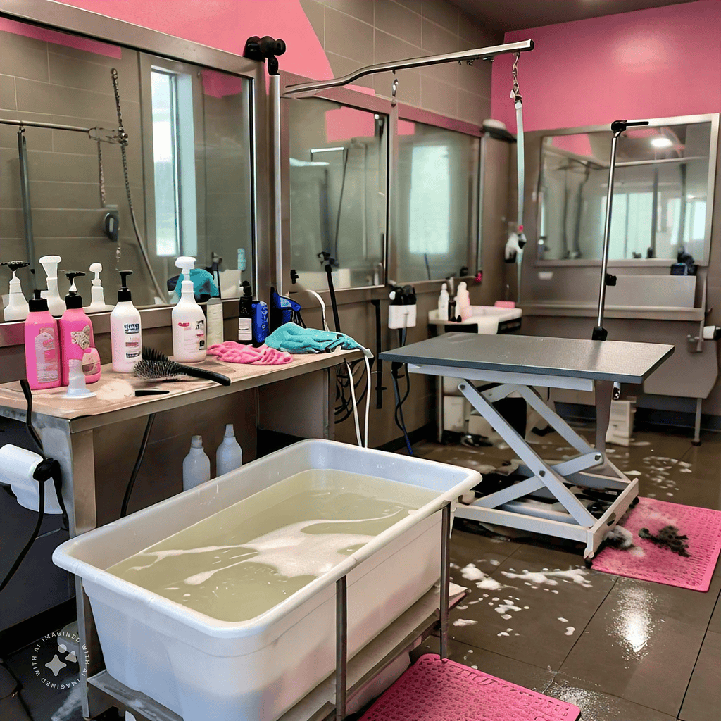 Pet Wash Services Offered at The Dog House Pet Salon